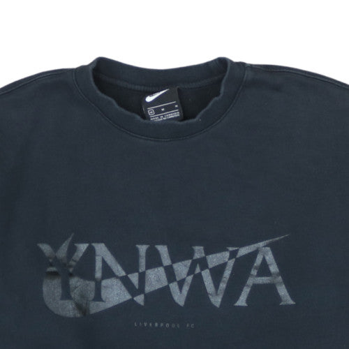 Nike Men’s Black YNWA Liverpool FC Pullover Sweatshirt M