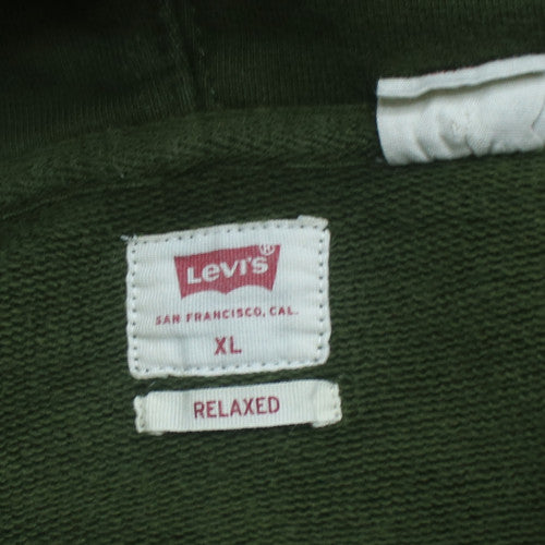 Levi's Men's Green XL Relaxed Pullover Hoodie California Graphic