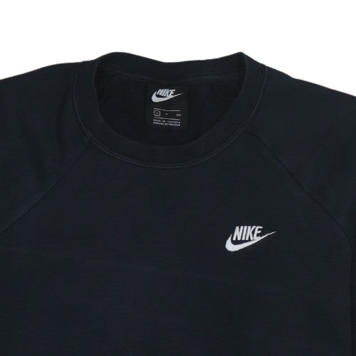 Nike Men's Black Crew Neck Pullover Sweatshirt Size S