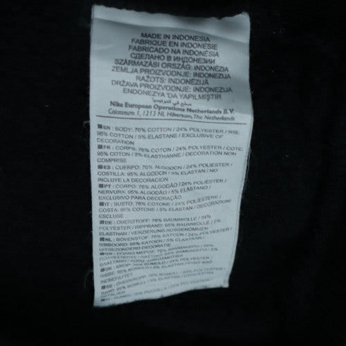 Nike Mens Black XL Crew Neck Fleece Sweatshirt Pullover