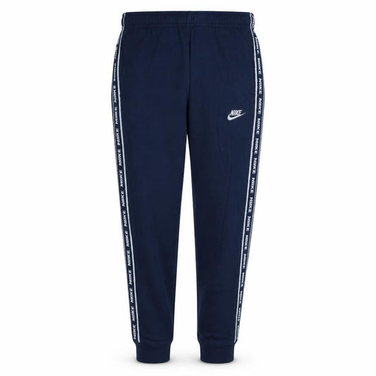 Nike Men's Blue Jogger Trousers S Regular Fit Fleece Activewear