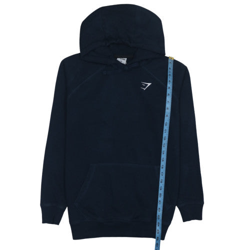 Gymshark Men's Blue XS Pullover Hoodie Fleece Athletic Fit
