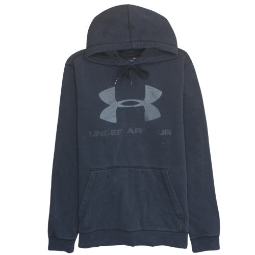 Under Armour Men's Black Medium Pullover Hoodie ColdGear Fleece