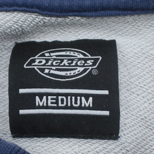 Dickies Mens Blue Floral Crew Neck Cotton Sweatshirt Size M