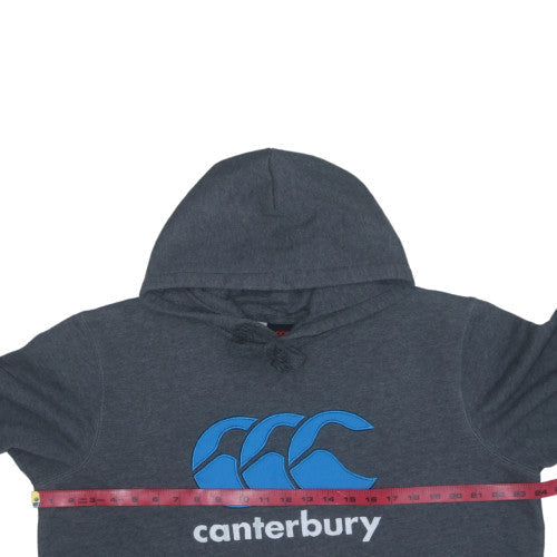 Canterbury Men’s Grey XL Pullover Hoodie with Logo Design