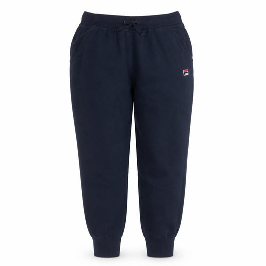 FILA Men's Blue Jogger Trousers L Regular Fit Fleece Activewear