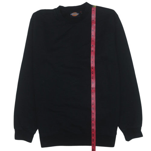 Dickies Men's Black Crew Neck Pullover Sweatshirt Size M