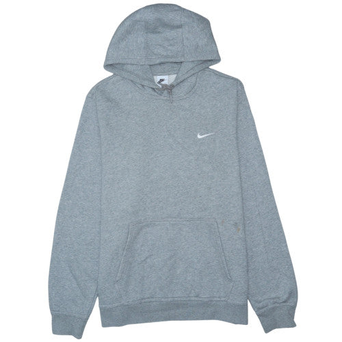 Nike Women Grey XL Pullover Hoodie with Pockets & Logo