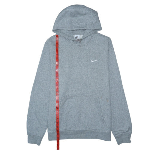Nike Women Grey XL Pullover Hoodie with Pockets & Logo
