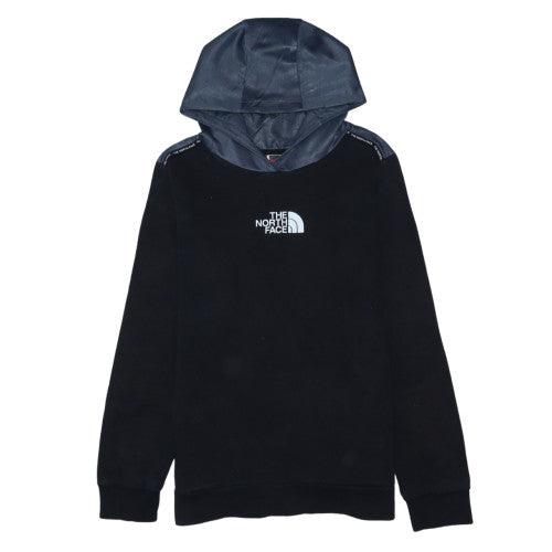 The North Face Boys Black XL Hoodie Pullover Fleece Cotton Blend