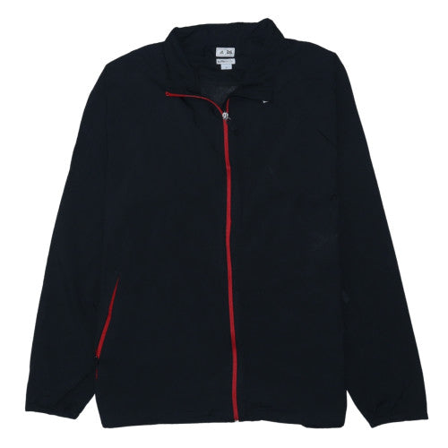 adidas Men's Black XL ClimaProof Windbreaker Jacket