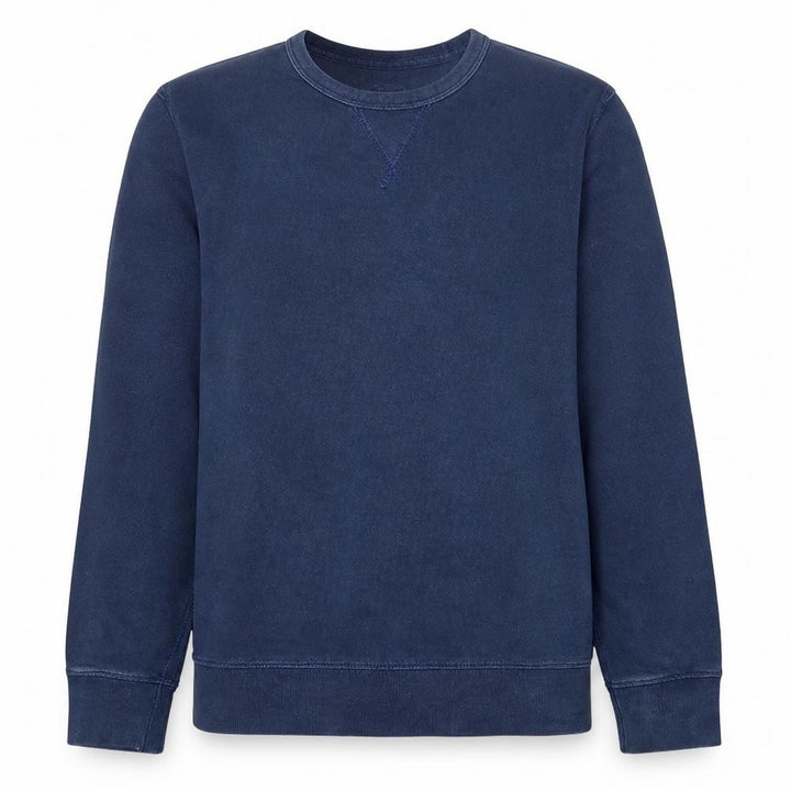 Gap Men's Blue Cotton Crew Neck Pullover Sweatshirt Size M
