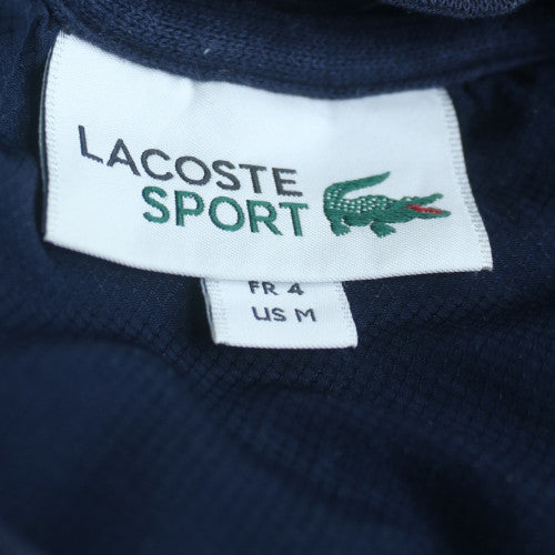 Lacoste Mens Blue Crew Neck Sweatshirt Size M Logo Pullover