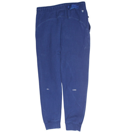 Nike NOCTA Men's Blue Jogger Sweatpants M Elastic Waist Pockets