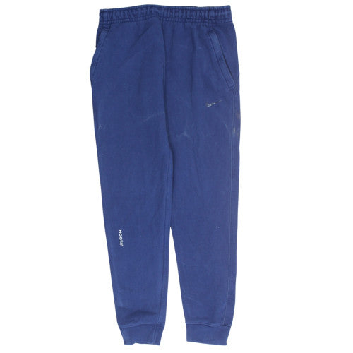 Nike NOCTA Men's Blue Jogger Sweatpants M Elastic Waist Pockets