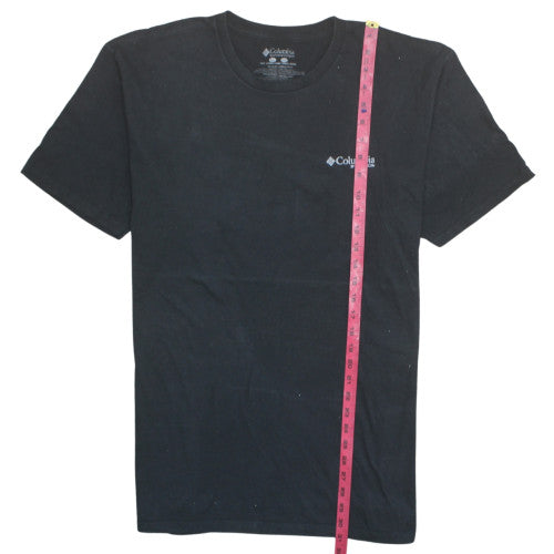 Columbia Men's Black 2XL PFG Graphic T-Shirt Cotton Crew Neck