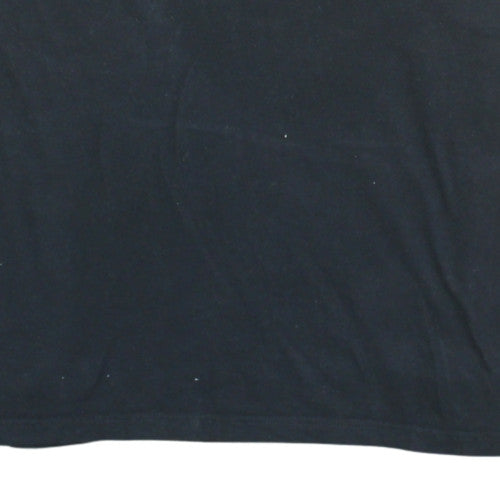 Columbia Men's Black 2XL PFG Graphic T-Shirt Cotton Crew Neck
