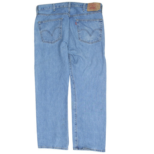 Levi's Men's Blue 38x30 Straight Leg Jeans Classic Denim