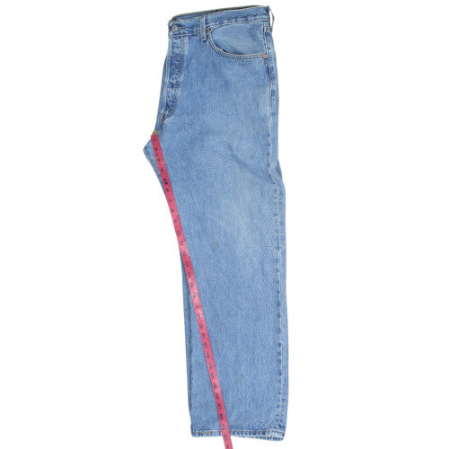 Levi's Men's Blue 38x30 Straight Leg Jeans Classic Denim