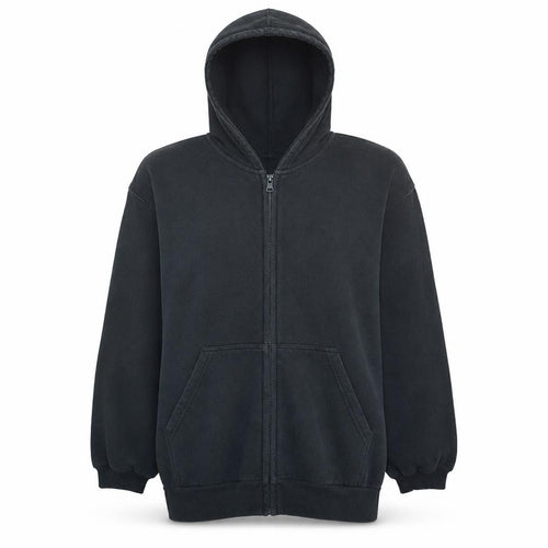 Umbro Womens Black Full Zip Hoodie XL Relaxed Fit Sportswear