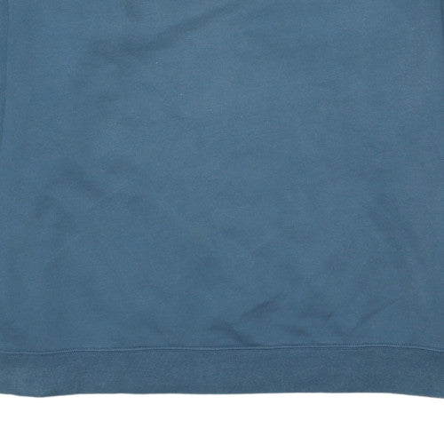 Nike Men's Blue 2XL Pullover Crew Neck Fleece Sweatshirt