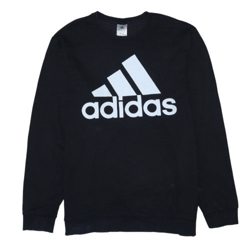 Adidas Men's Black 2XL Pullover Crew Neck Sweatshirt
