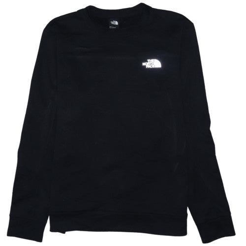 The North Face Mens Black Large Crew Neck Sweatshirt Classic Pullover