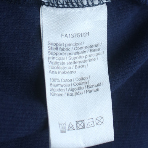 Lacoste Men's Blue 2XL Collared 1/2 Zip Cotton Sweatshirt