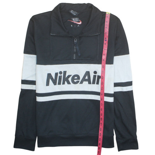 Nike Men's Black XS 1/2 Zip Nike Air Sweatshirt