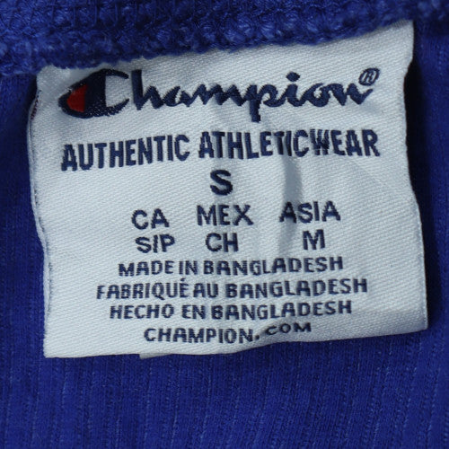 Champion Mens Blue Kansas Jayhawks Pullover Sweatshirt Size S