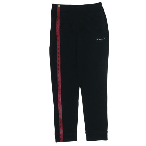 Champion Boys Black Sweatpants L (11-12 Years) Fleece Active Trousers
