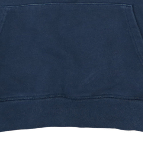 Tommy Hilfiger Men’s Blue Embroidered Logo Pullover Hoodie M