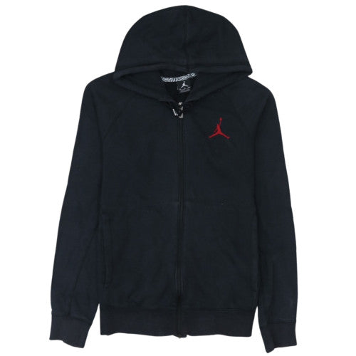 Nike Jordan Men's Black Full Zip Hoodie Size S Sports Fleece