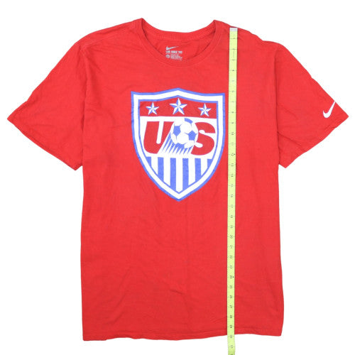 Nike Men's Red USA Soccer Graphic Athletic T-Shirt XXL