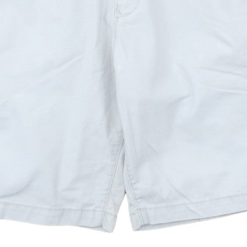 Tommy Hilfiger Men's Light Grey 32 Chino Shorts Casual Cotton Blend