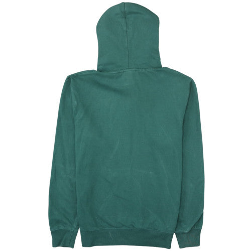 Carhartt Mens Green Pullover Hoodie M College Logo Sweatshirt