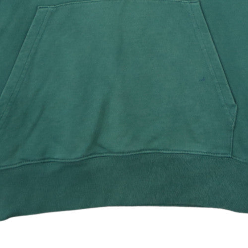 Carhartt Mens Green Pullover Hoodie M College Logo Sweatshirt