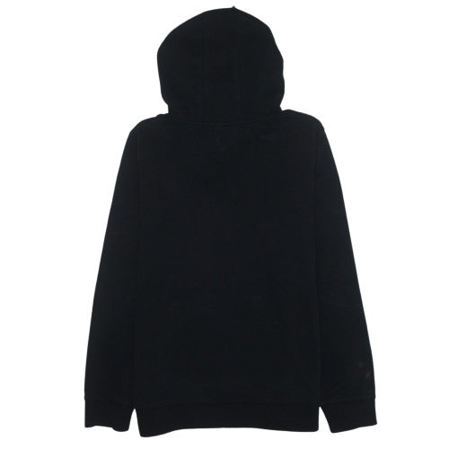 Champion Mens Black XL Pullover Hoodie Graphic Logo Sweatshirt