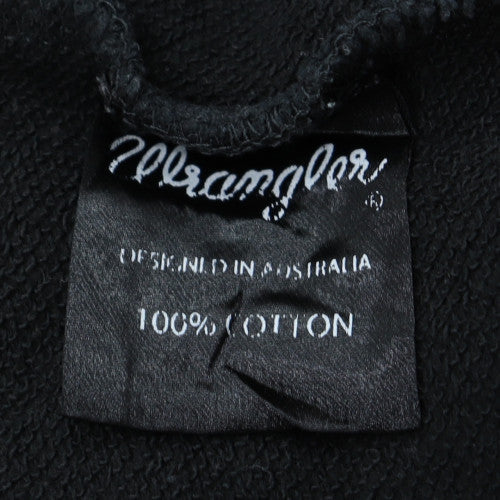 Wrangler Men's Black Small Graphic Retro Cotton Sweatshirt
