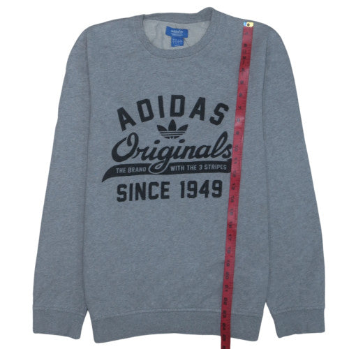 Adidas Originals Men’s Grey Pullover Sweatshirt Size S
