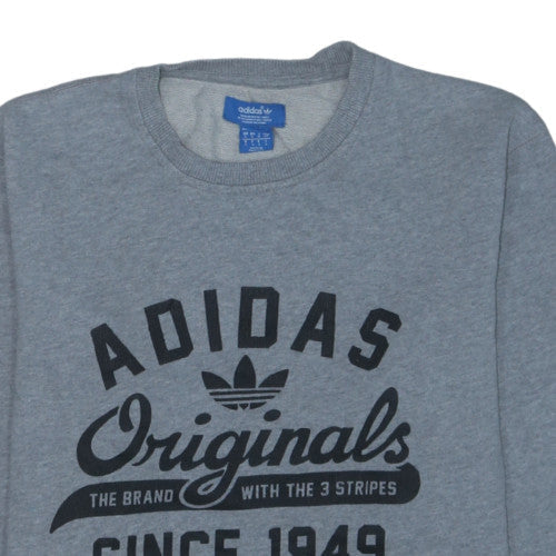 Adidas Originals Men’s Grey Pullover Sweatshirt Size S