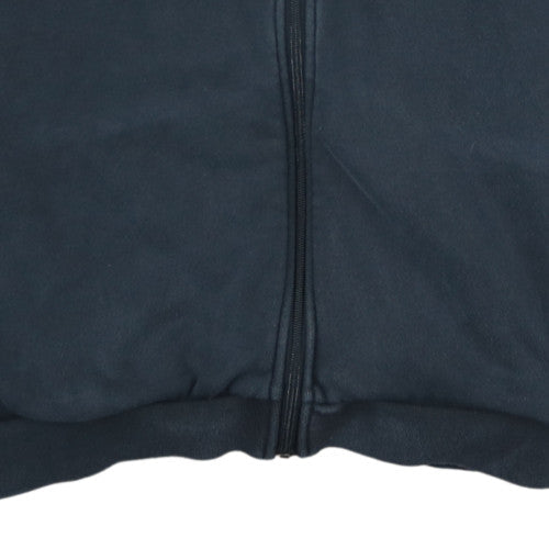 Adidas Men's Black XL Full Zip Hoodie Sweatshirt with Hood