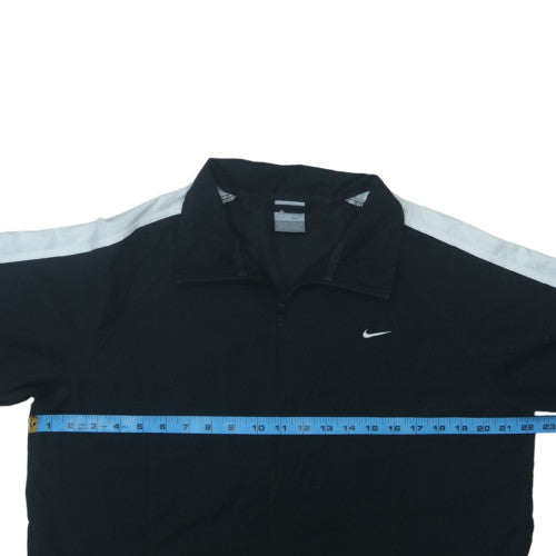 Nike Womens Black Full Zip Sweatshirt L 12-14 Polyester Sportswear