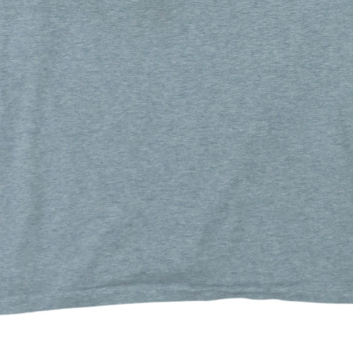 Nike Men's Grey Crew Neck Cotton Short Sleeve T-Shirt Size XS
