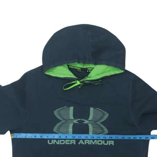 Under Armour Men's Blue Medium Pullover Hoodie with Logo