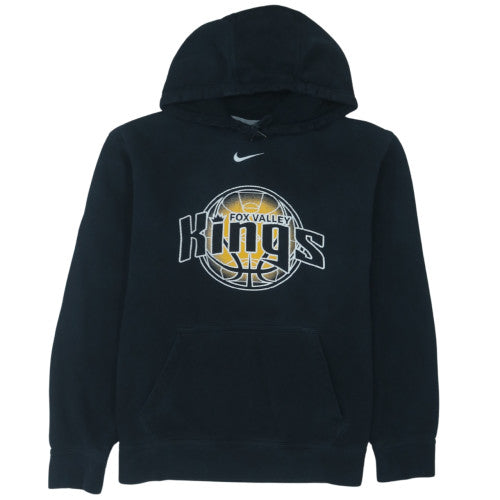 Nike Men's Black Pullover Hoodie M Fox Valley Kings Basketball Sweatshirt