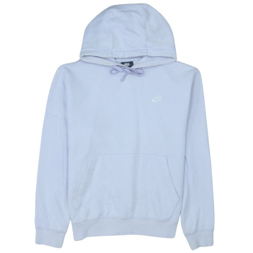 Nike Women Light Purple Pullover Hoodie Small Cotton Soft Fleece