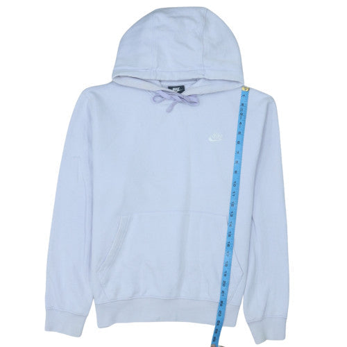 Nike Women Light Purple Pullover Hoodie Small Cotton Soft Fleece