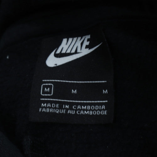 Nike Womens Black Medium Pullover Hoodie Sweatshirt