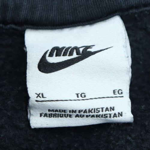 Nike Men's Black XL Pullover Hoodie Fleece Sweatshirt